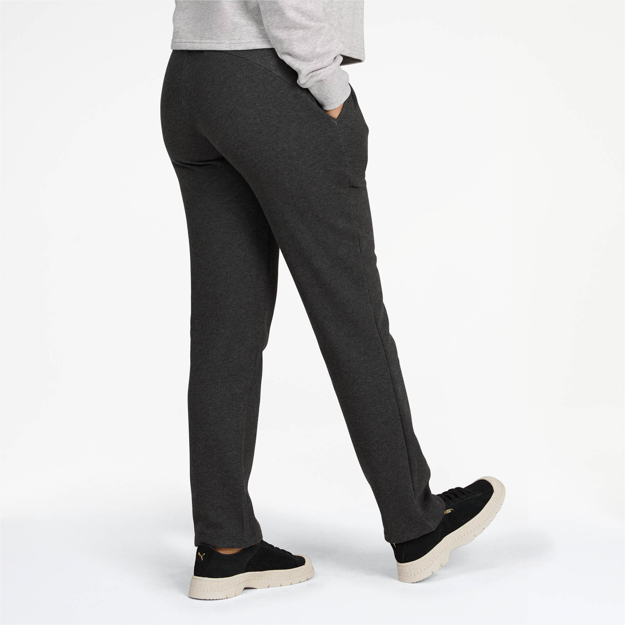 puma essentials fleece women's pants