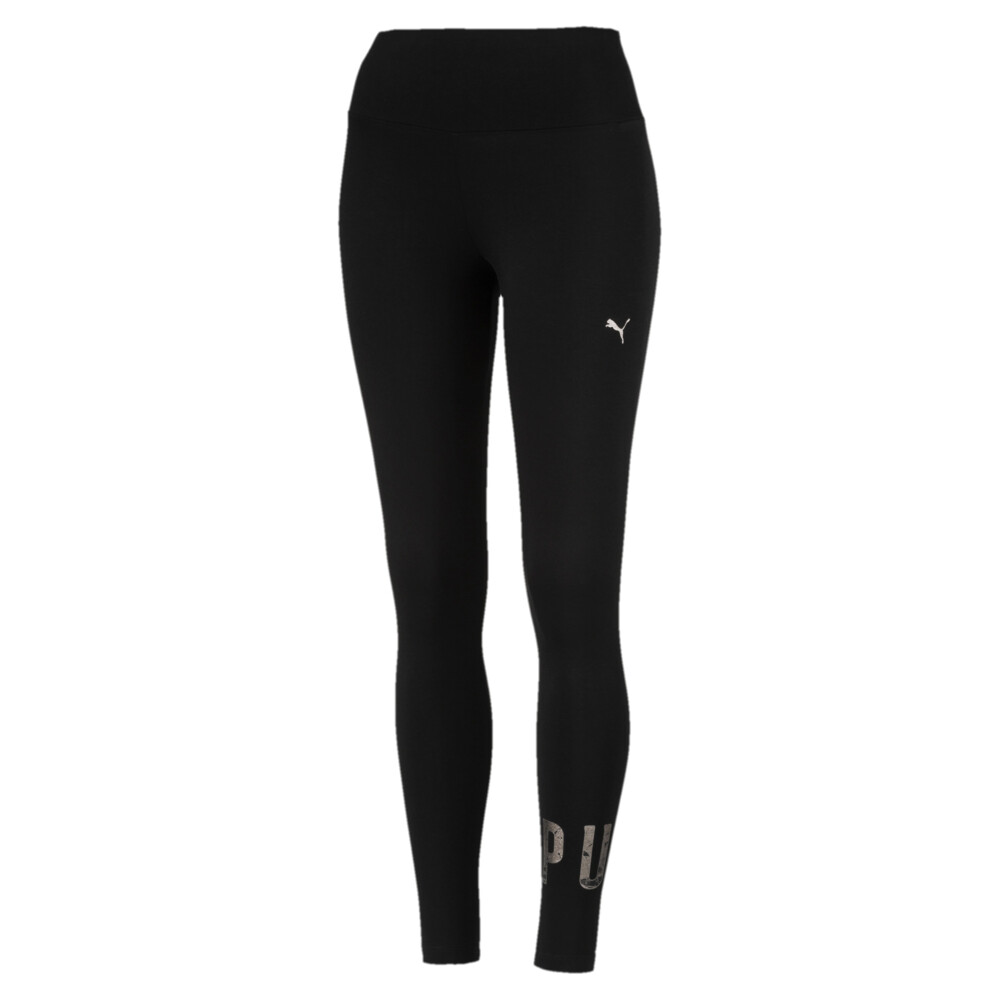 фото Леггинсы athletic logo leggings puma