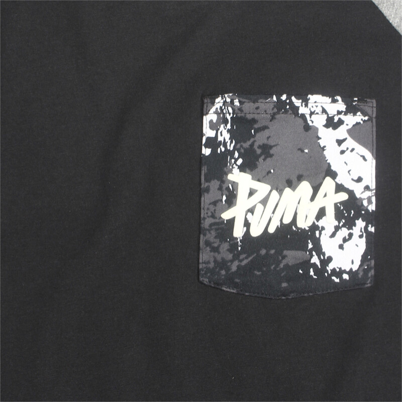 

PUMA Style LS T-Shirt (Raglan) B Cotton Black