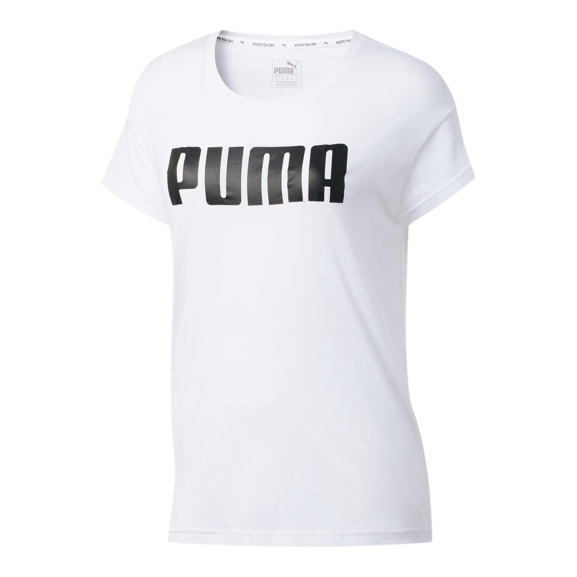 puma active logo tee