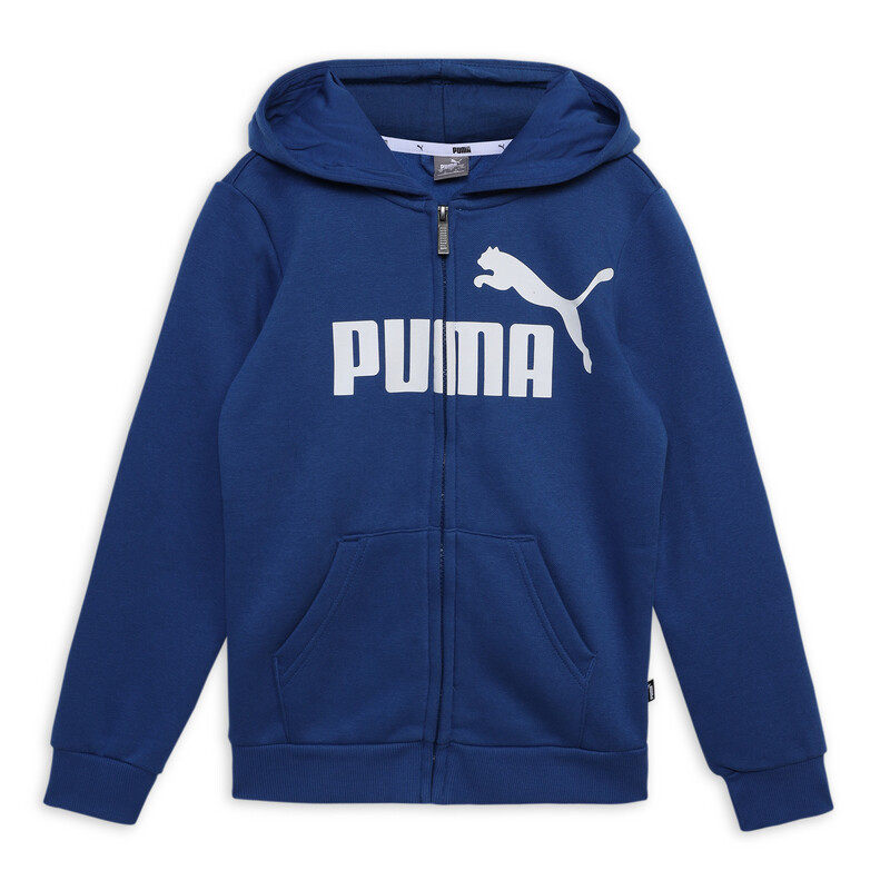 

PUMA Essentials Hooded Jacket B, Black/blue