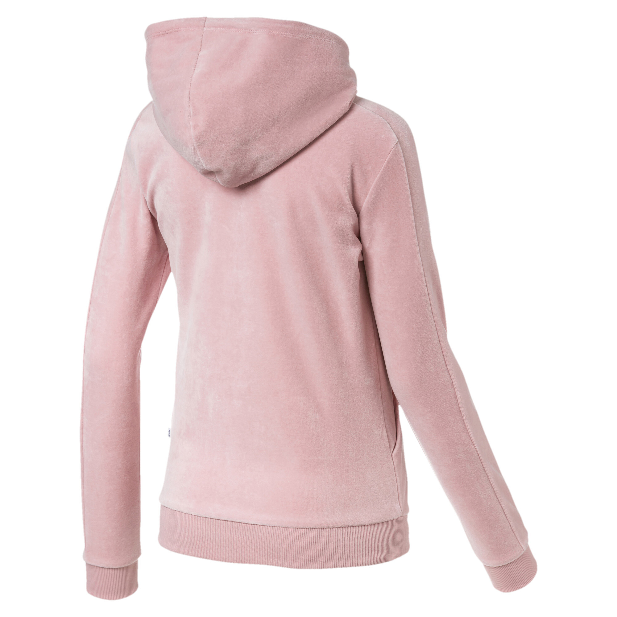 PUMA Essentials+ Velour Hooded Jacket Women Sweat Basics | eBay
