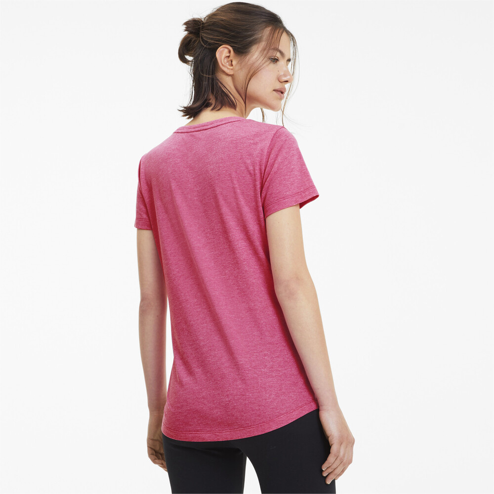 

PUMA - female - Футболка Essentials+ Heather Tee – BRIGHT ROSE –, Розовый