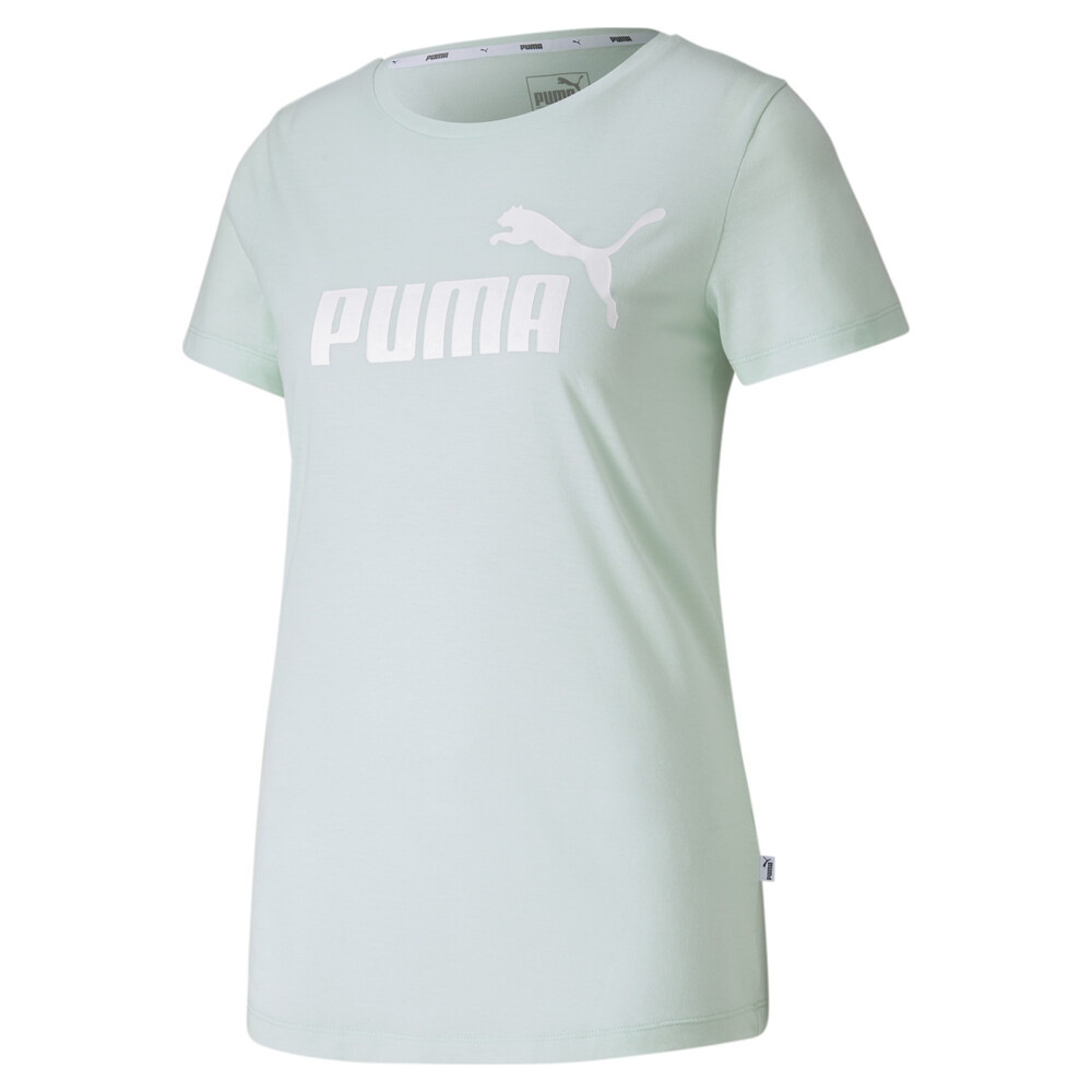 

PUMA - female - Футболка Essentials+ Heather Tee – Mist Green –, Зеленый