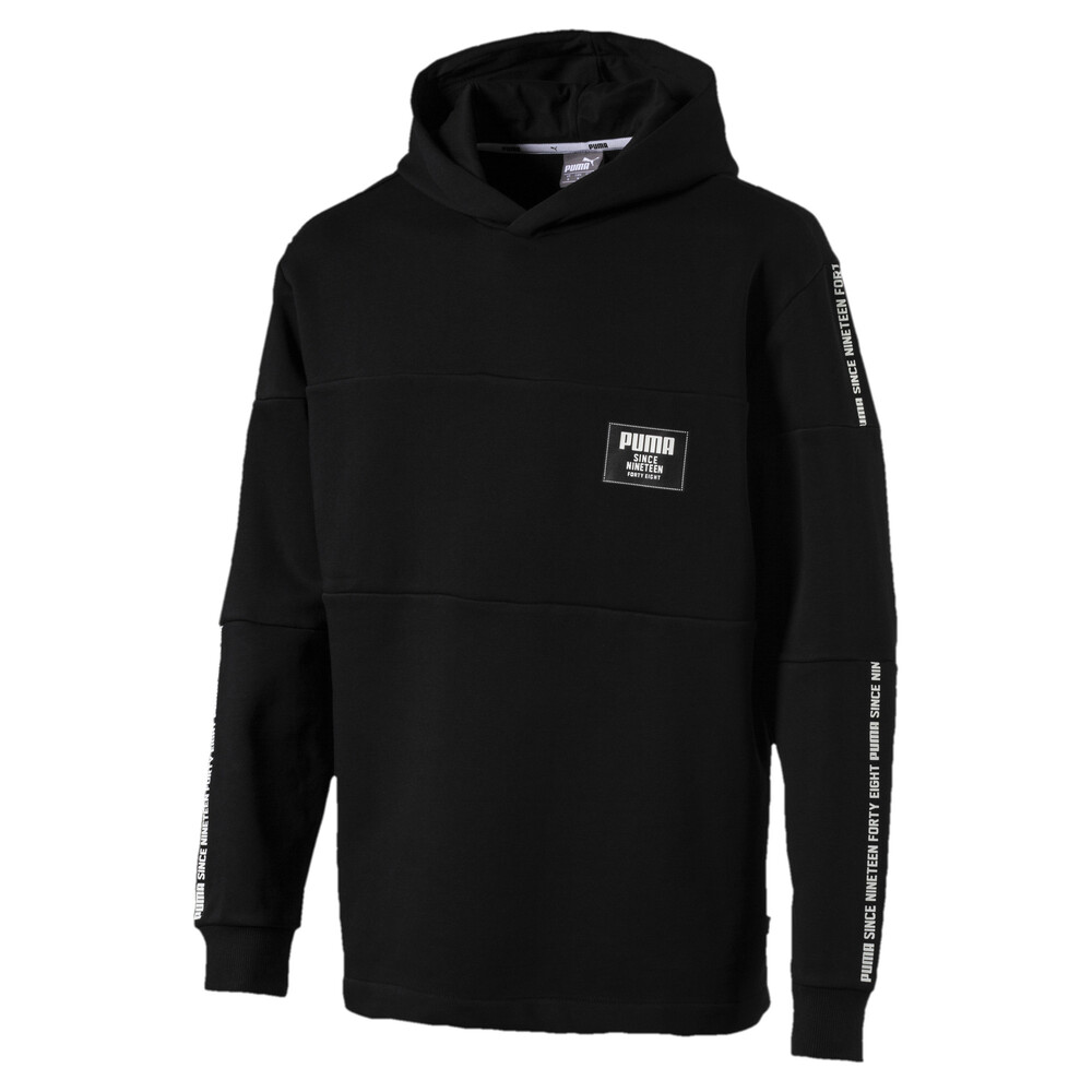 

PUMA - male - Толстовка Rebel Block Hoody FL – Cotton Black –, Черный