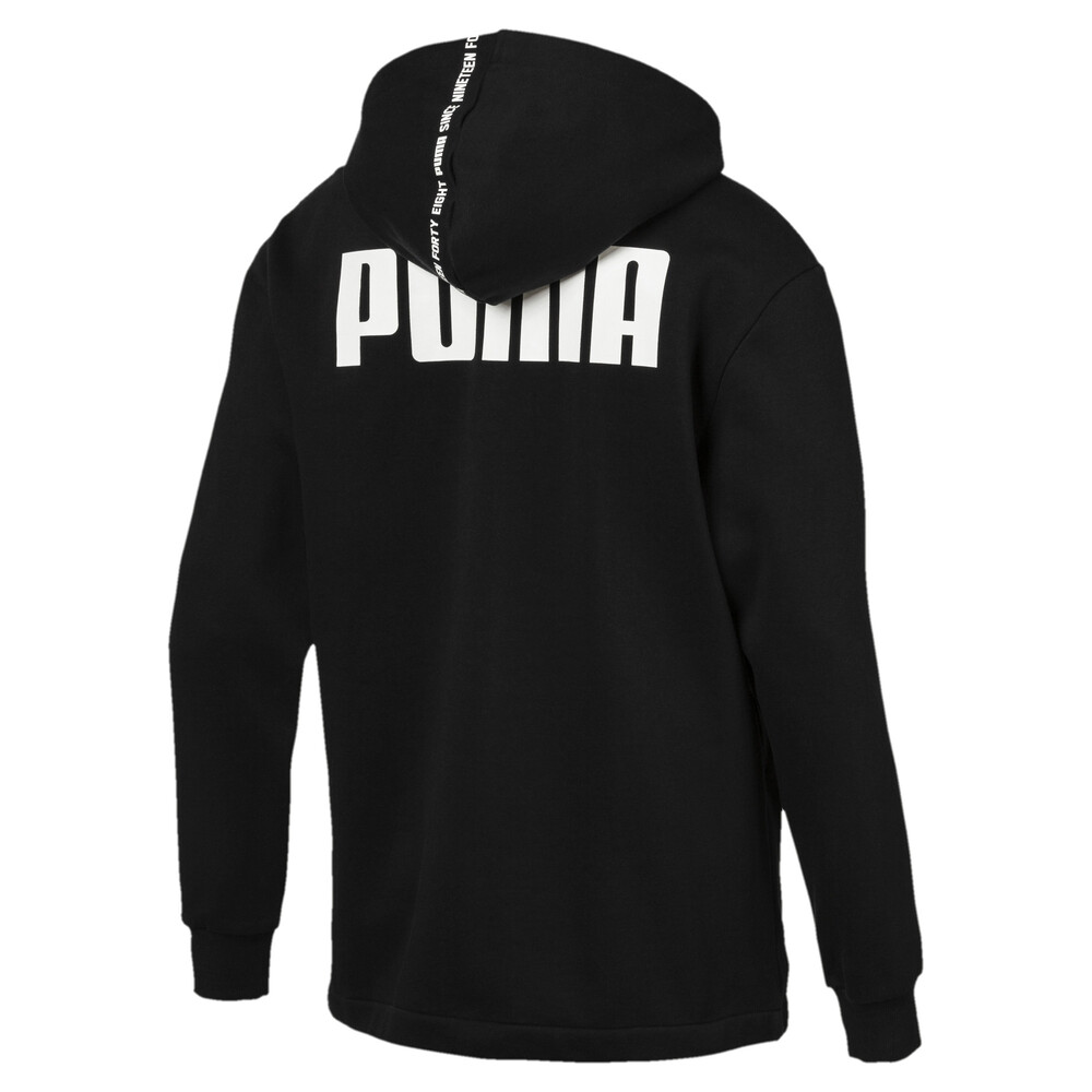 

PUMA - male - Толстовка Rebel Block FZ Hoody FL – Cotton Black –, Черный