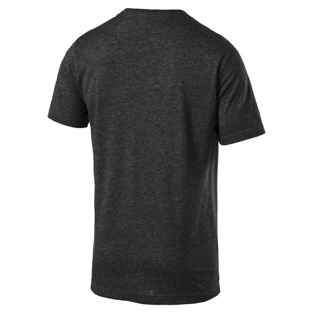 

PUMA - male - Футболка Essentials+ Heather Tee – Puma Black Heather –, Черный