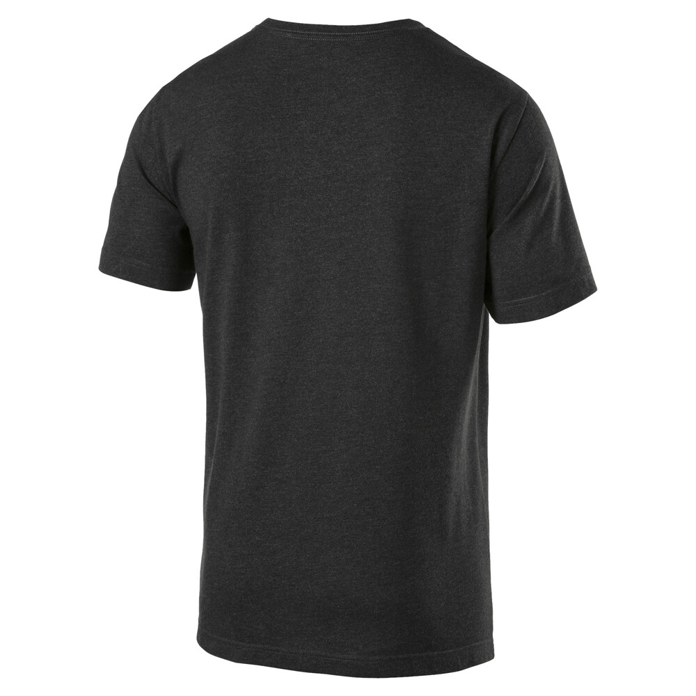

PUMA - male - Футболка Essentials+ Heather Tee – Dark Gray Heather –, Серый