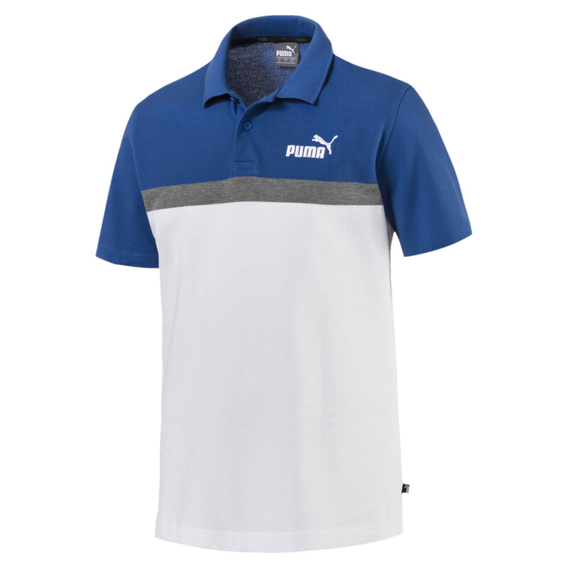 

Men's PUMA Essentials+ Stripe Polo