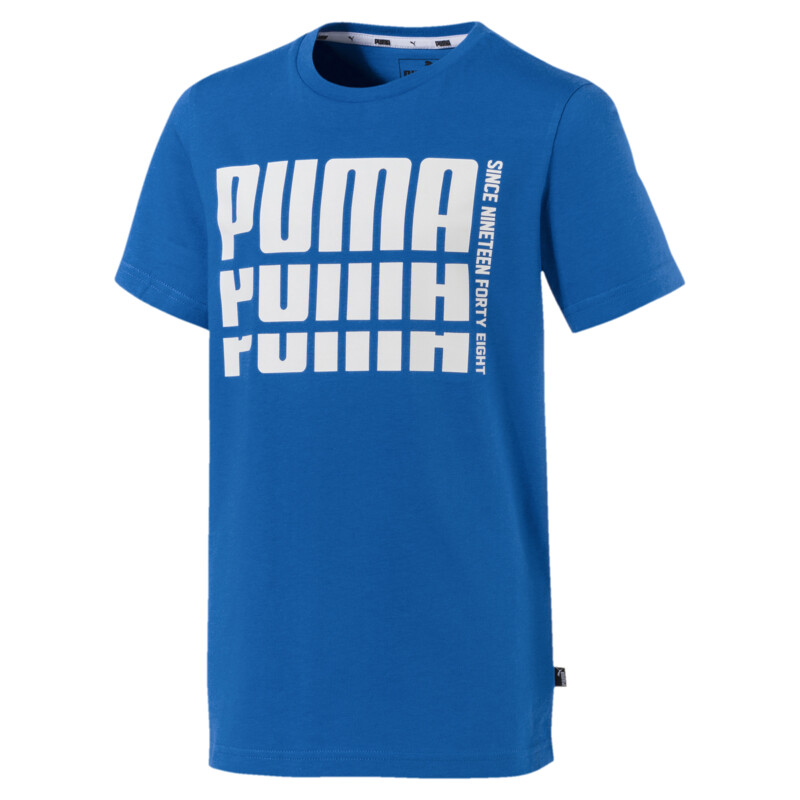 

PUMA Boys' Rebel Bold Basic T-Shirt