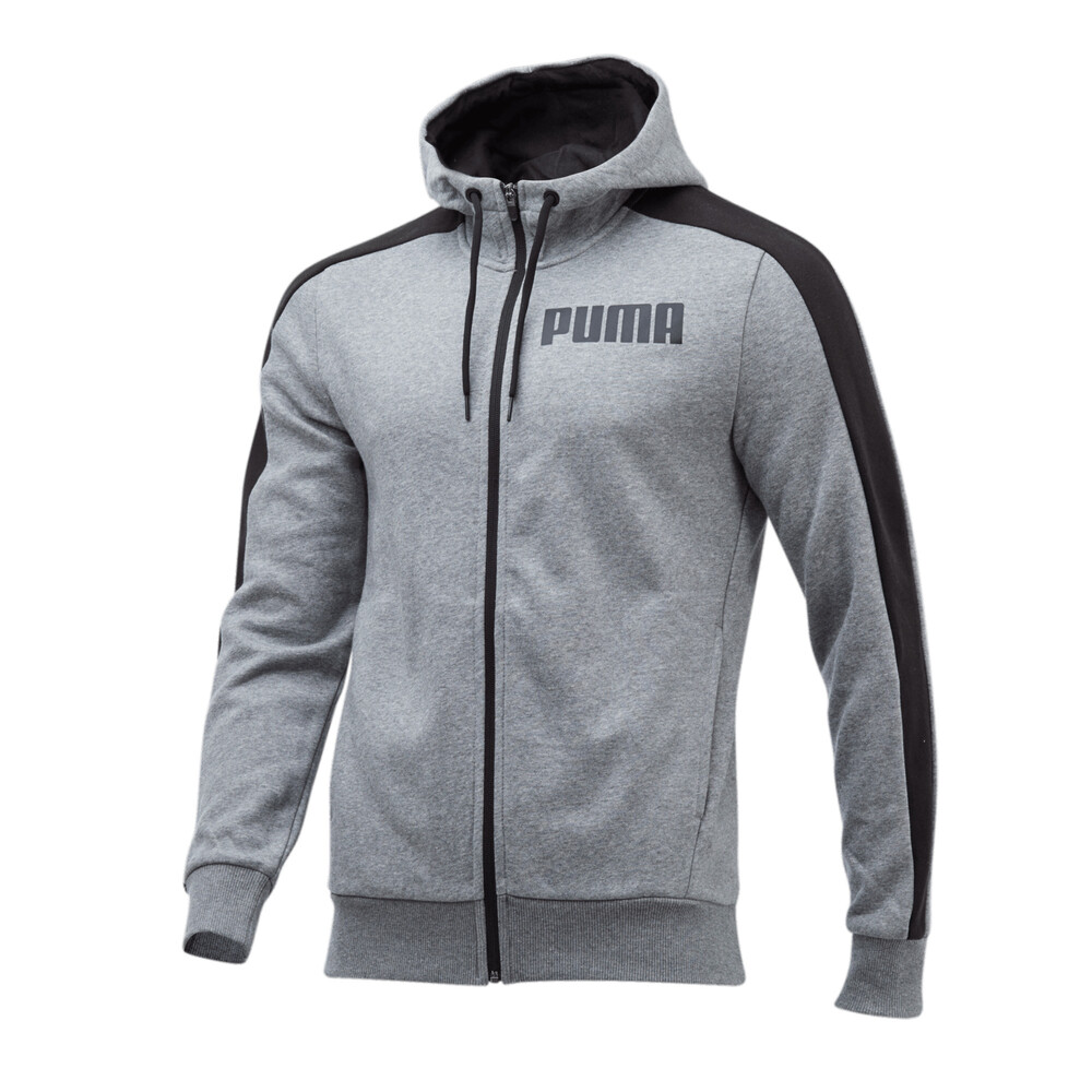 puma men's zip hoodie