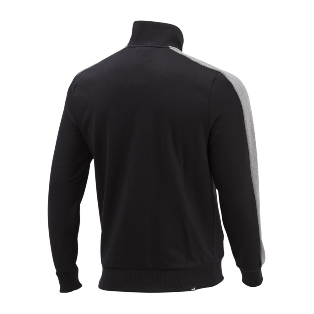 

PUMA - male - Олимпийка Contrast Track Jacket FL  – Cotton Black –, Черный