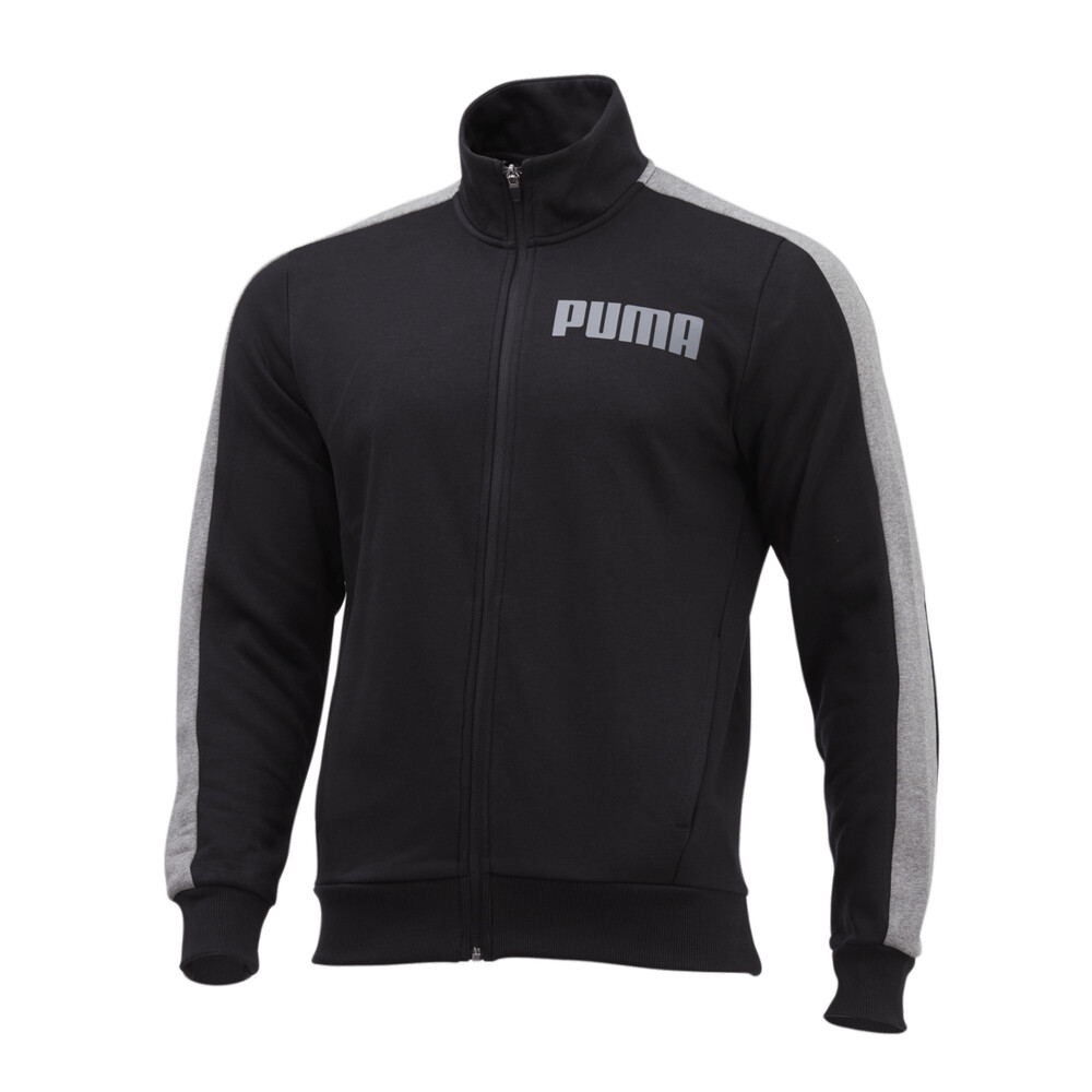 Contrast Men's Track Jacket | Black - PUMA