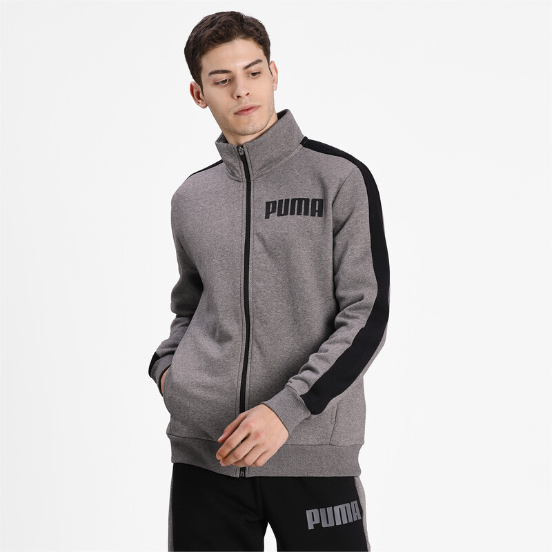 Men's PUMA Contrast Track Jacket FL M, Gray