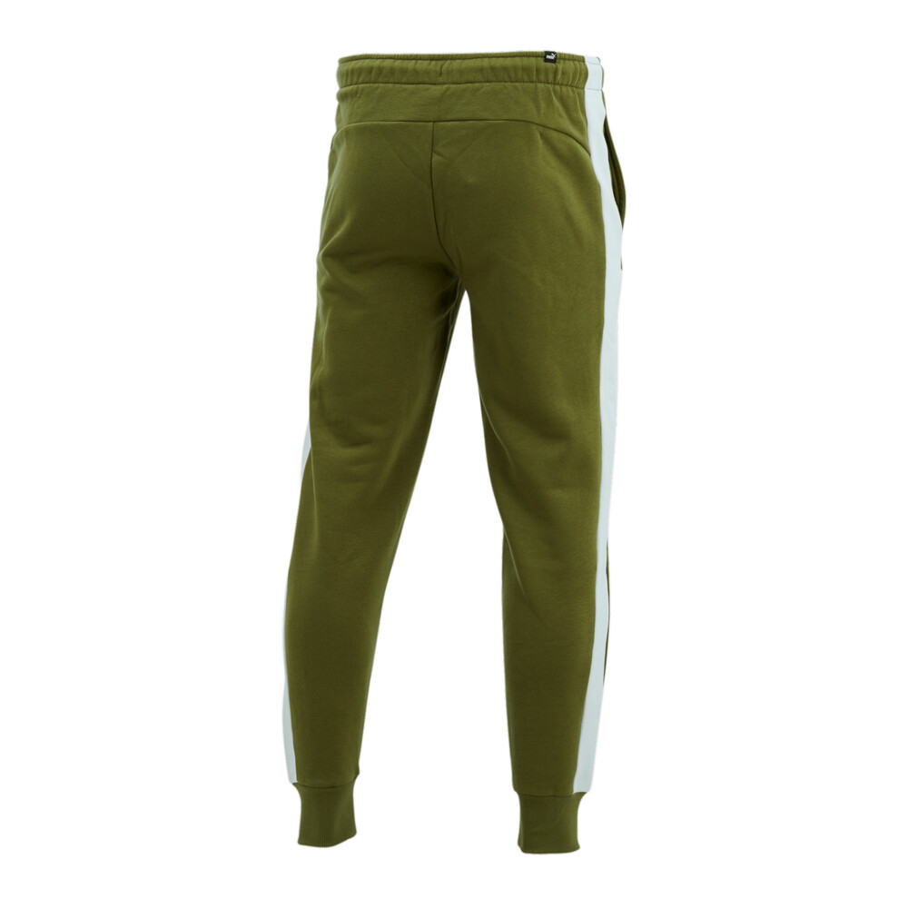 puma contrast mens mid rise straight track pant