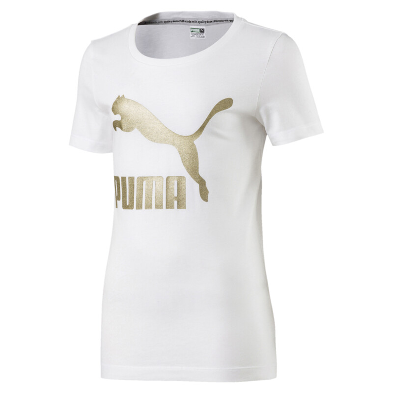 

PUMA Classics Short Sleeve Girls' Logo Tee