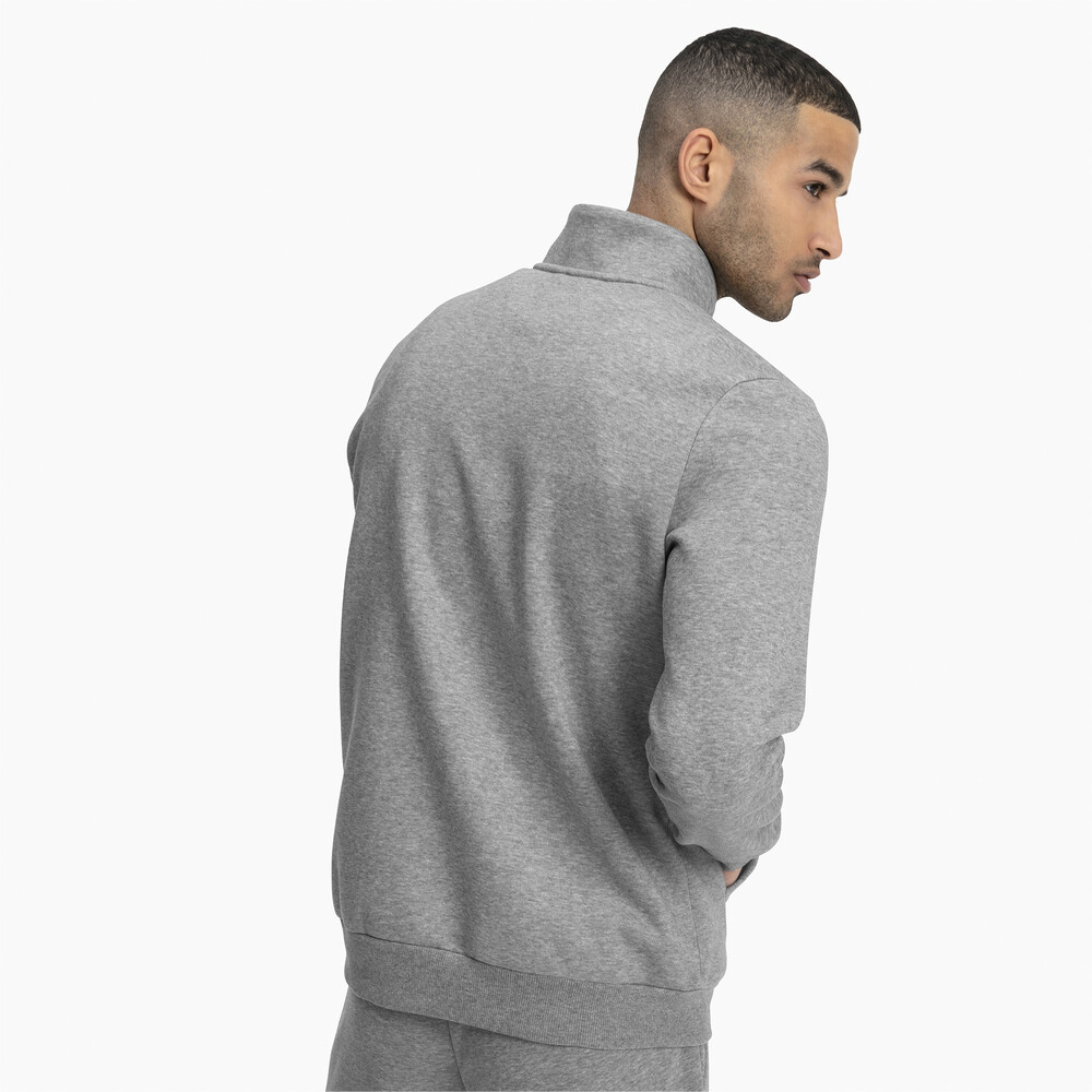 

PUMA - male - Олимпийка Essentials Fleece Track Jkt – Medium Gray Heather –, Серый
