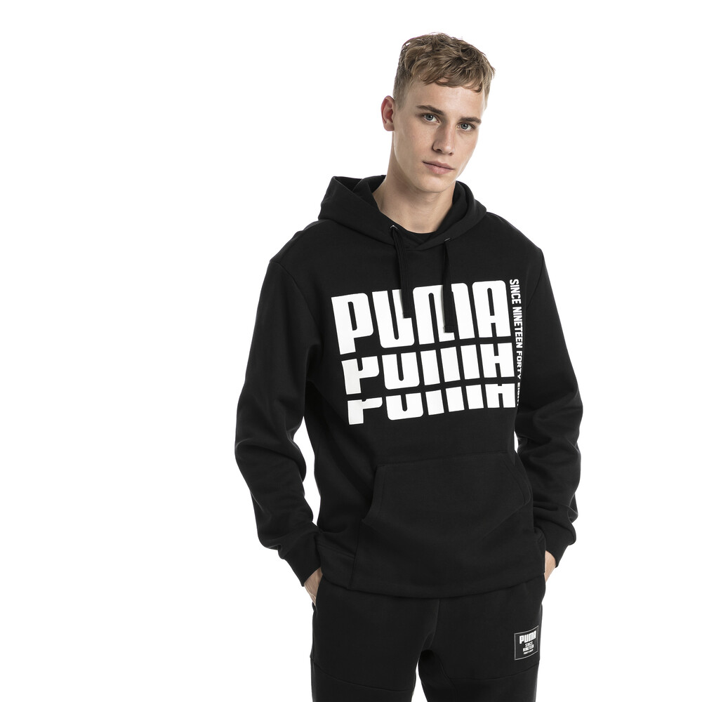 puma longline hoodie