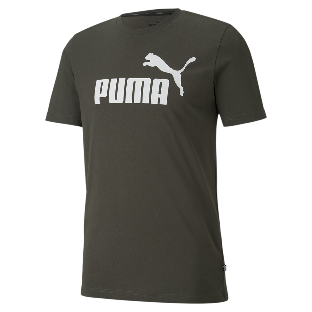 Essentials Men's Tee | Green - PUMA