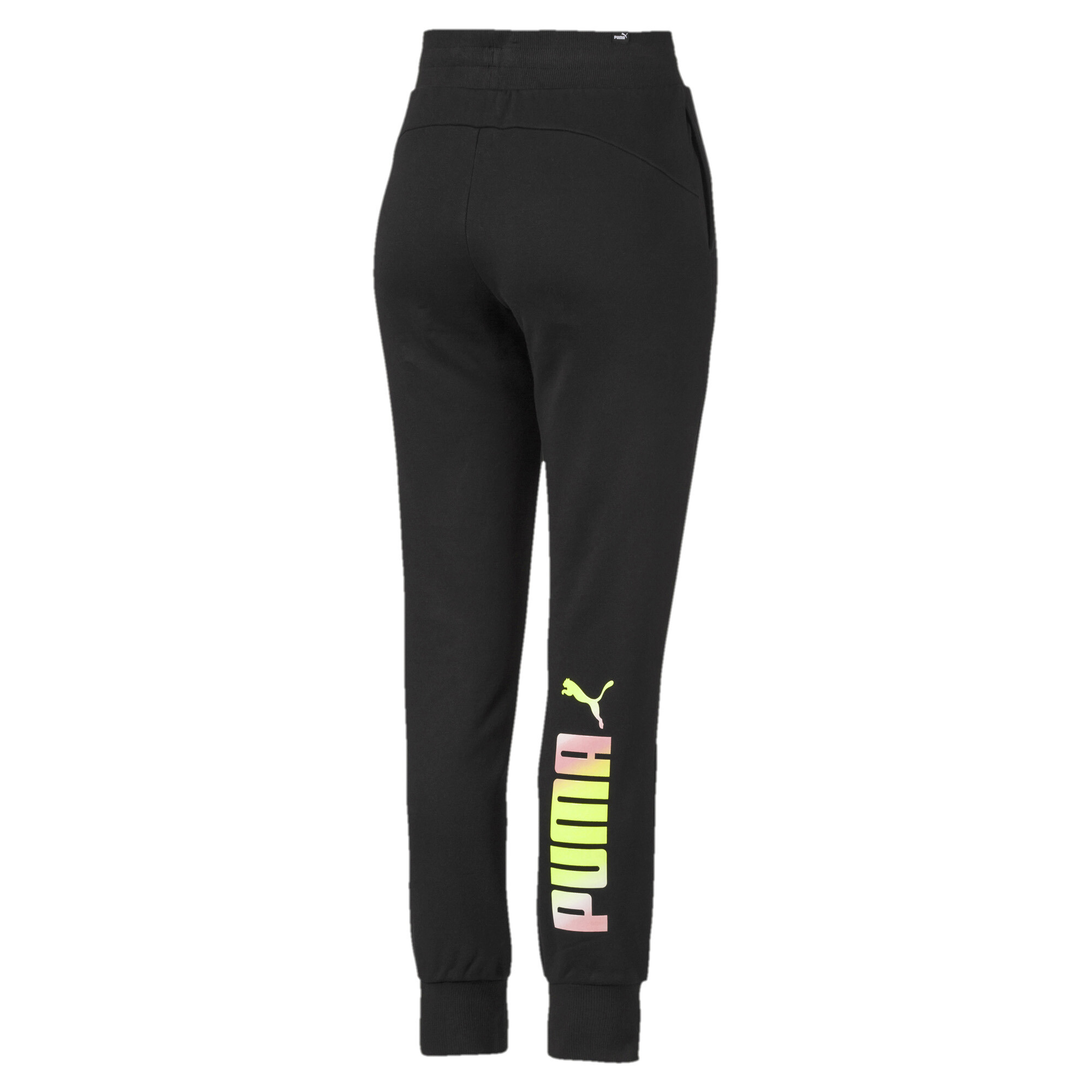 puma men's essentials logo fleece sweatpants
