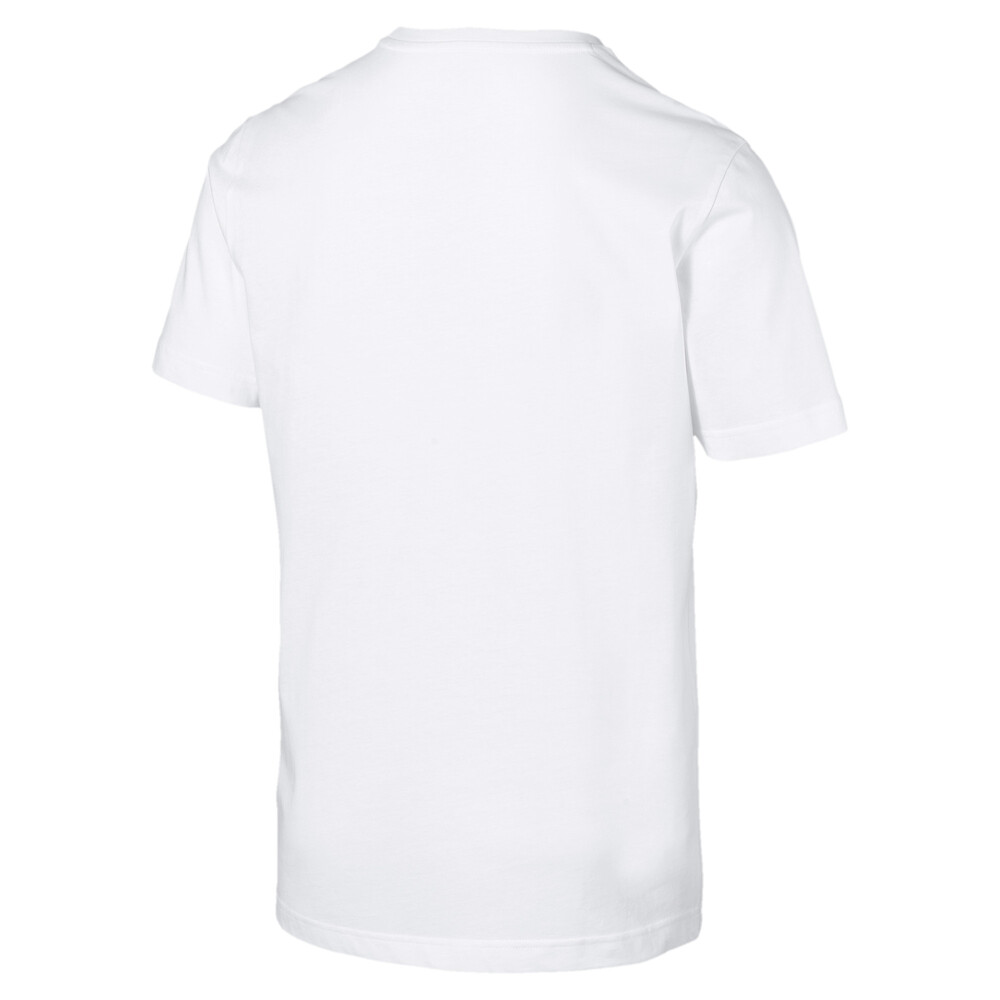 

PUMA - male - Футболка Athletics Tee – Puma White –, Белый