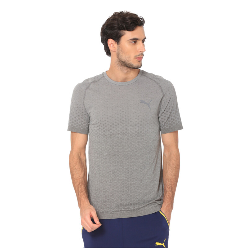 

Men's PUMA Essentials Evoknit Tee, Gray