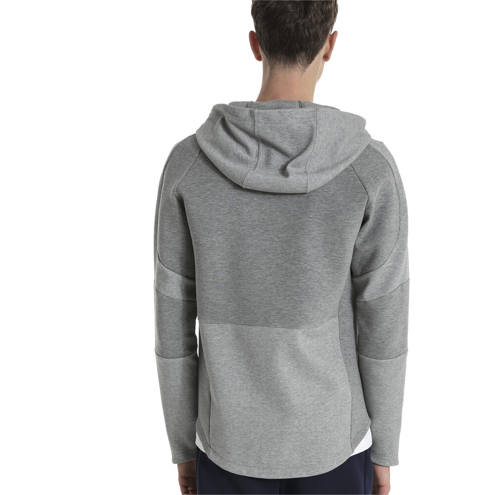

PUMA - male - Толстовка Evostripe Move Hooded Jacket – Medium Gray Heather –, Серый