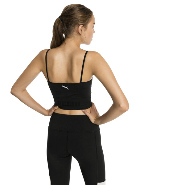 puma evoknit seamless crop