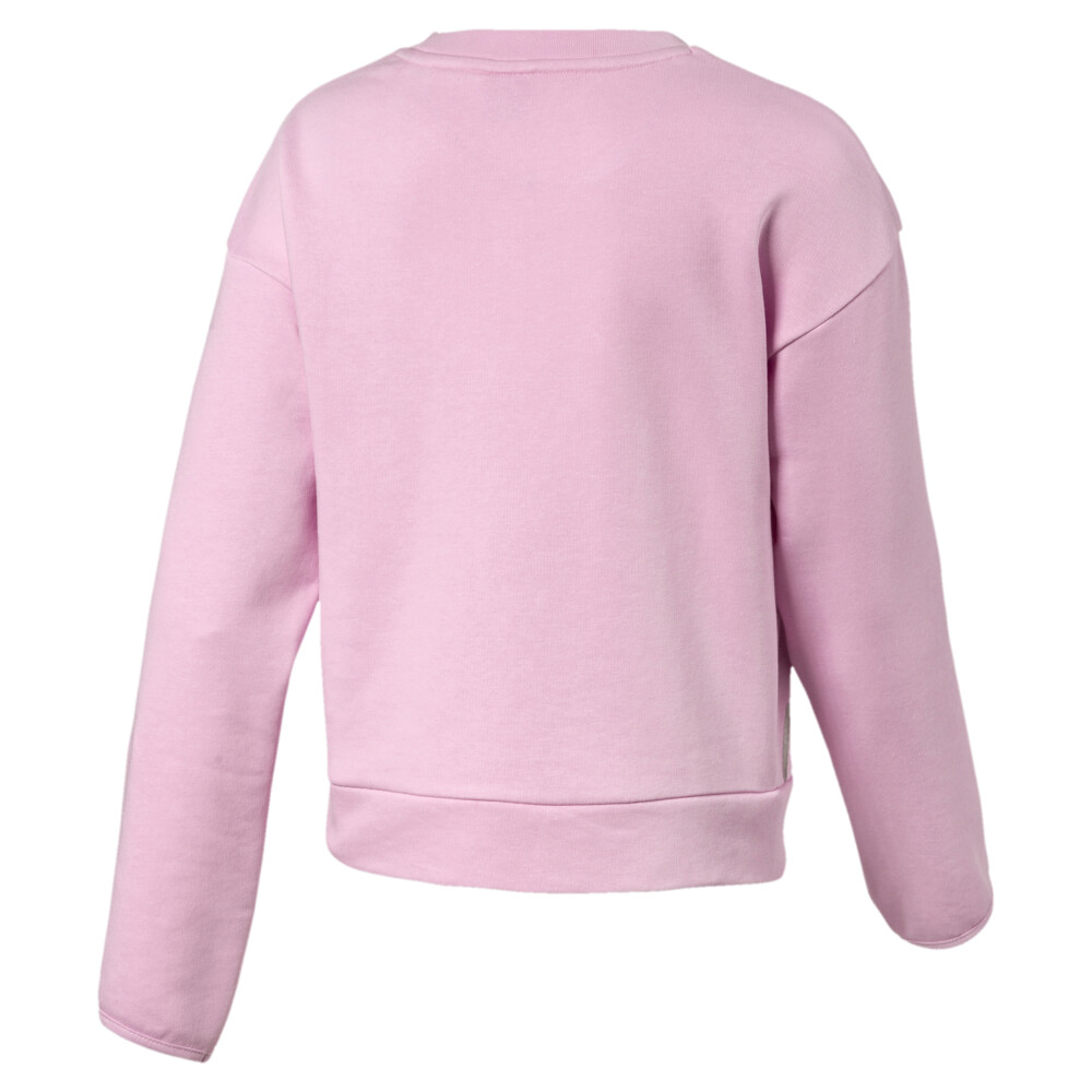 

PUMA - female - Детская толстовка Alpha Crew Sweat – Pale Pink –, Розовый