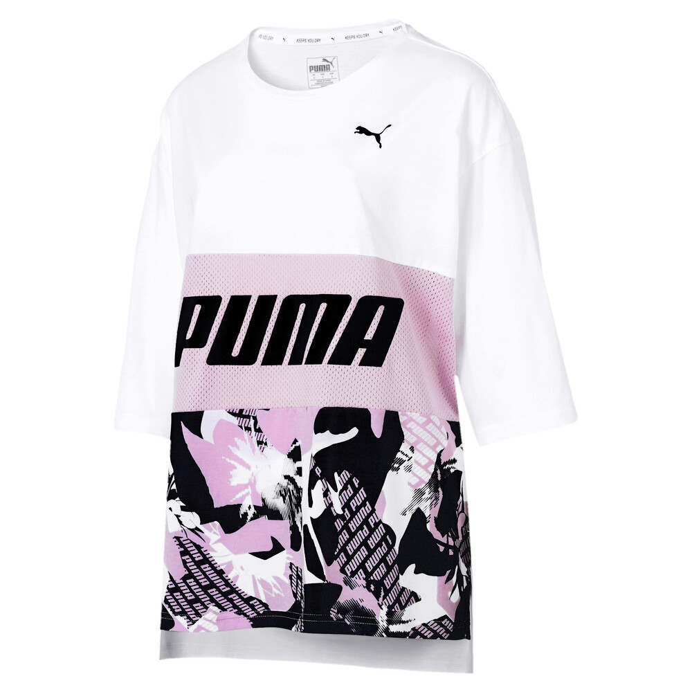 

PUMA - female - Футболка Modern Sports Boyfriend Tee – Puma White-Pale Pink –, Белый