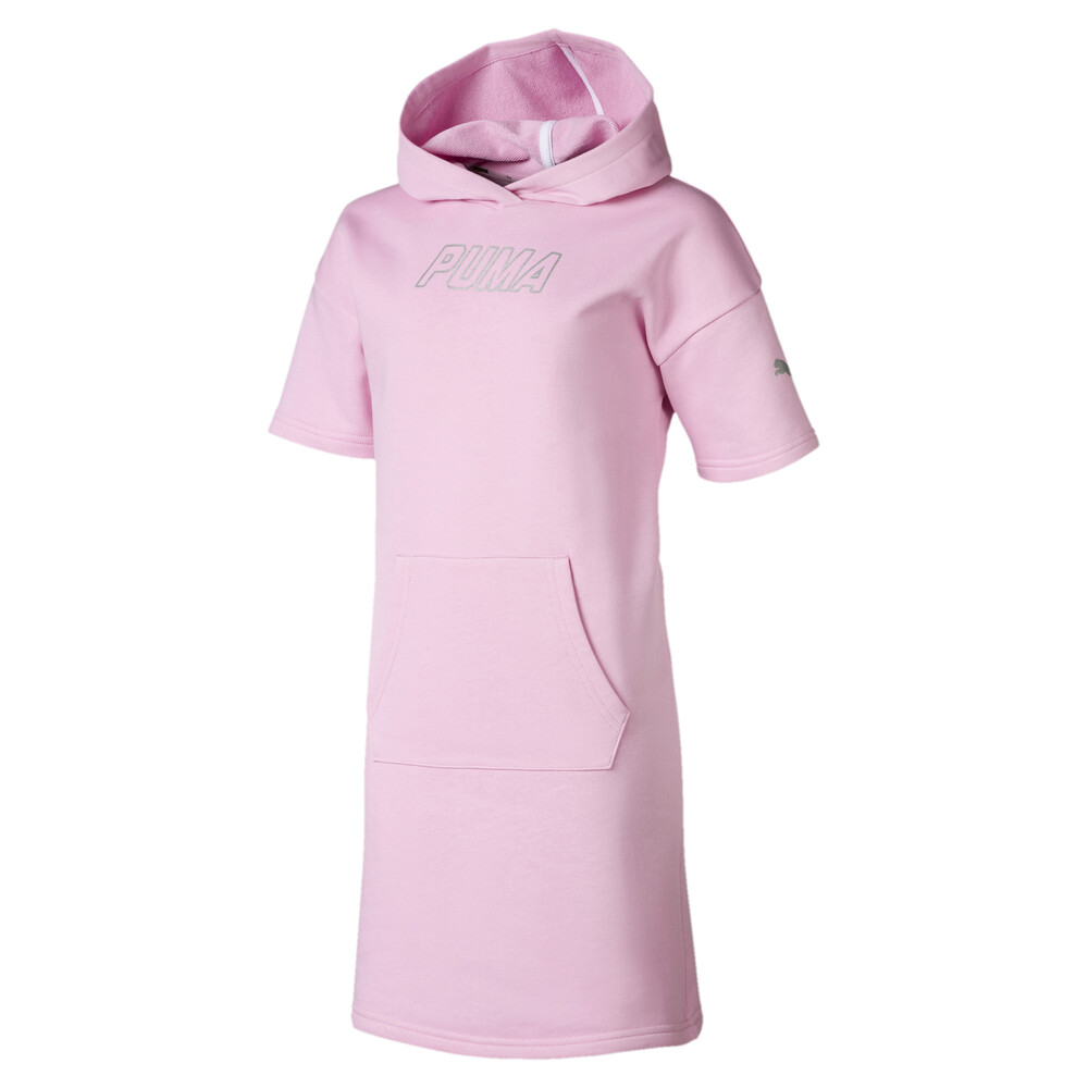 фото Детское платье alpha hooded sweat dress puma