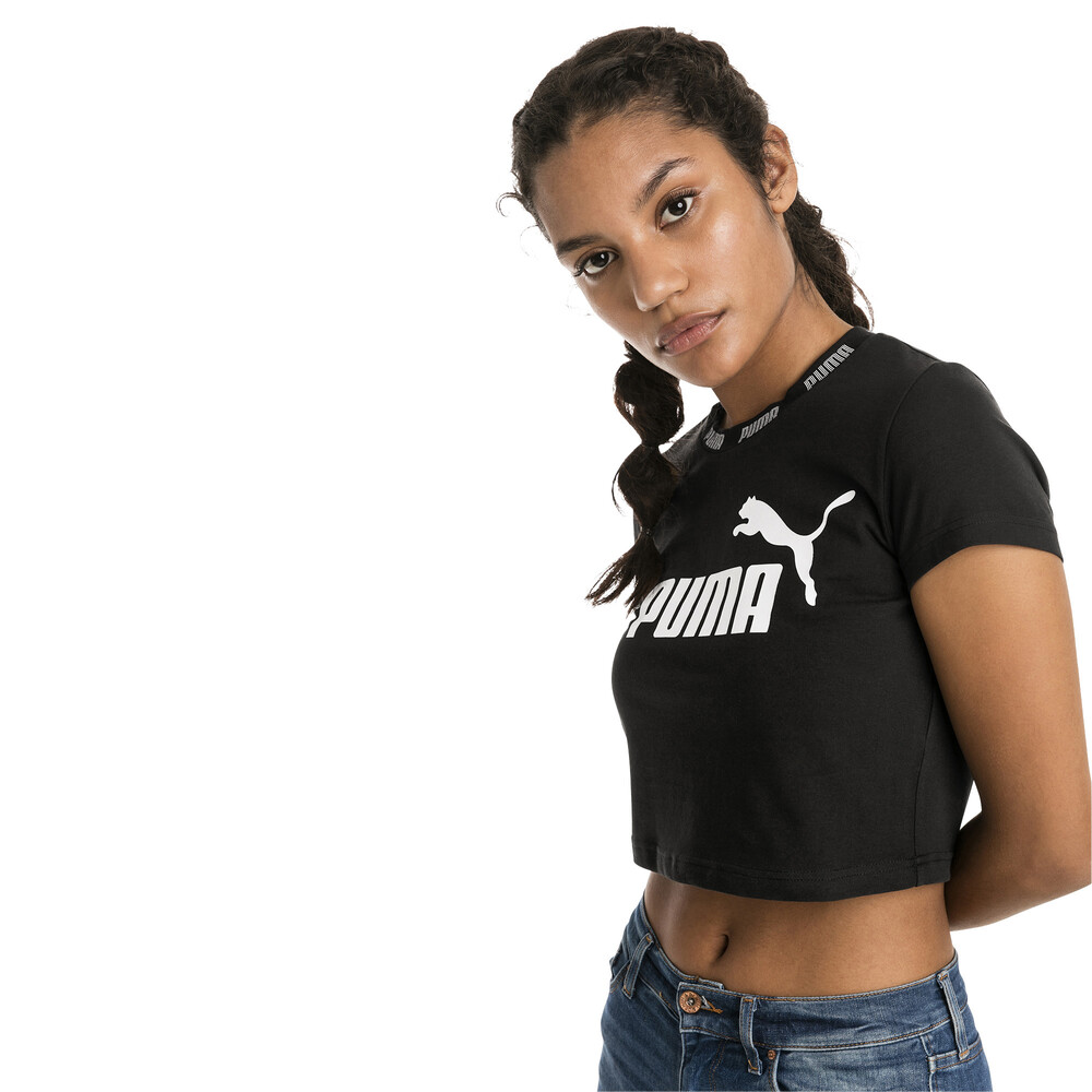 puma cropped tee