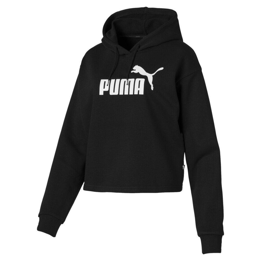 Essentials+ Cropped Women's Hoodie