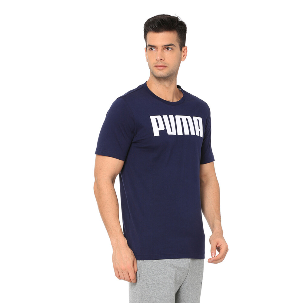 

PUMA - male - Футболка ESS PUMA Tee – Peacoat –, Синий