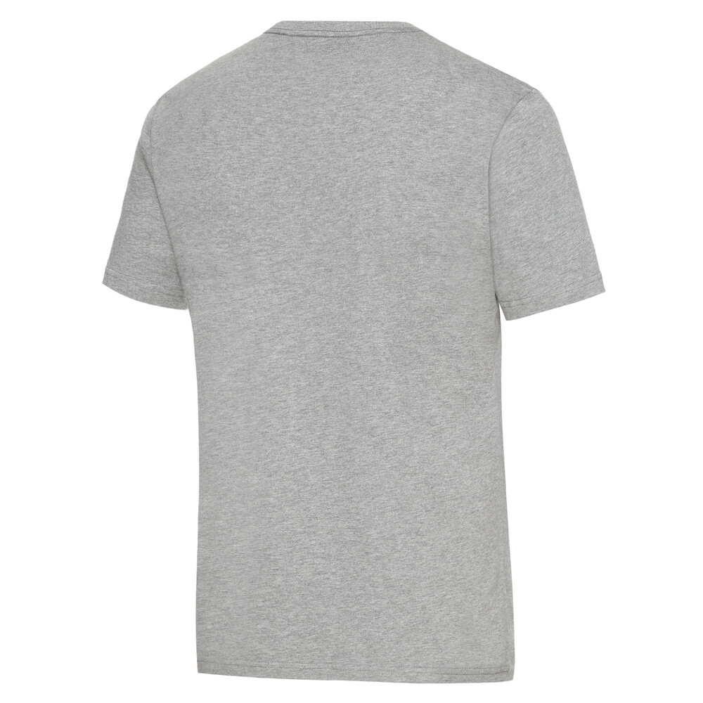 

PUMA - male - Футболка ESS PUMA Tee – Medium Gray Heather-Sulphur –, Серый