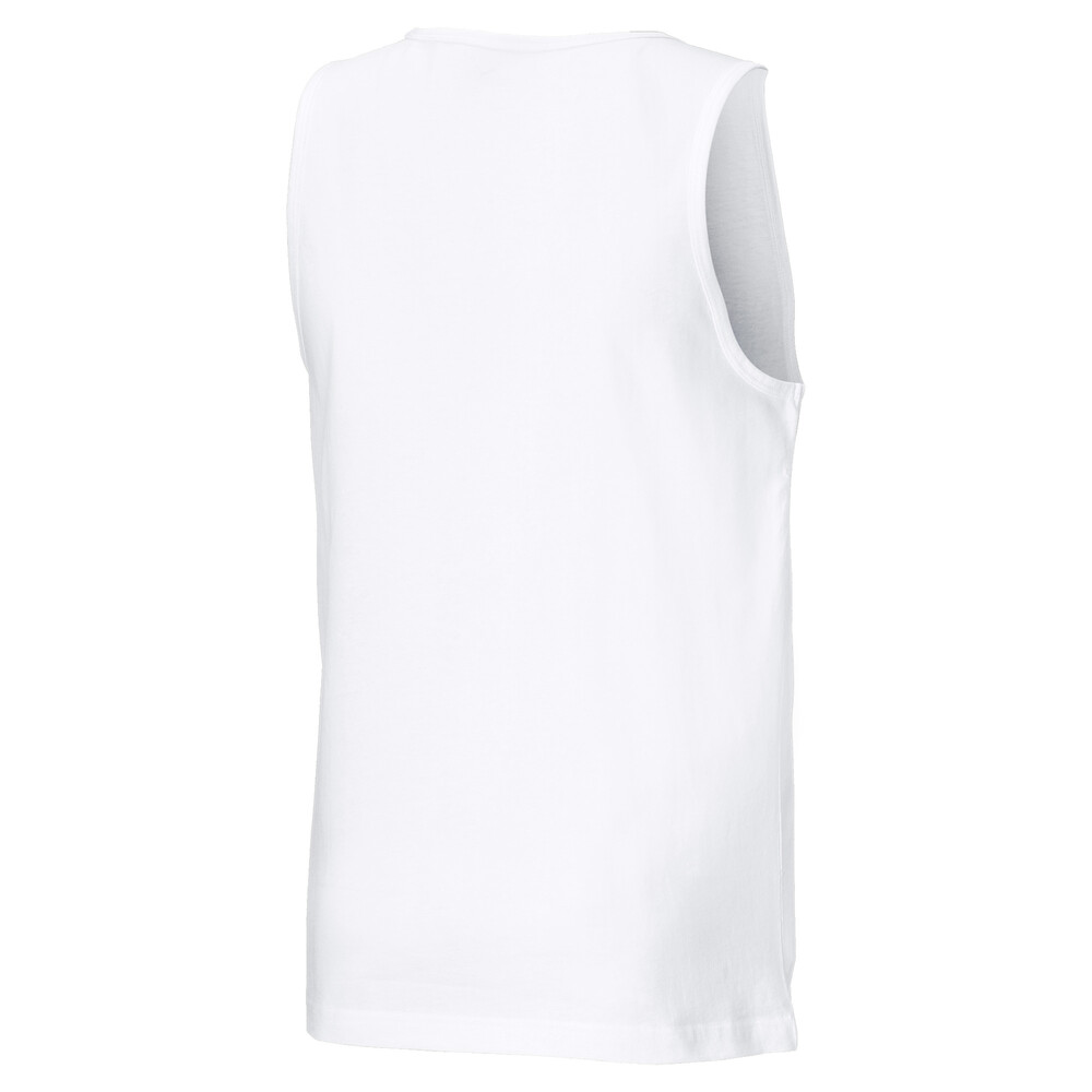 PUMA - male - Топ Essentials Men' Tank Top – Puma White –, Белый