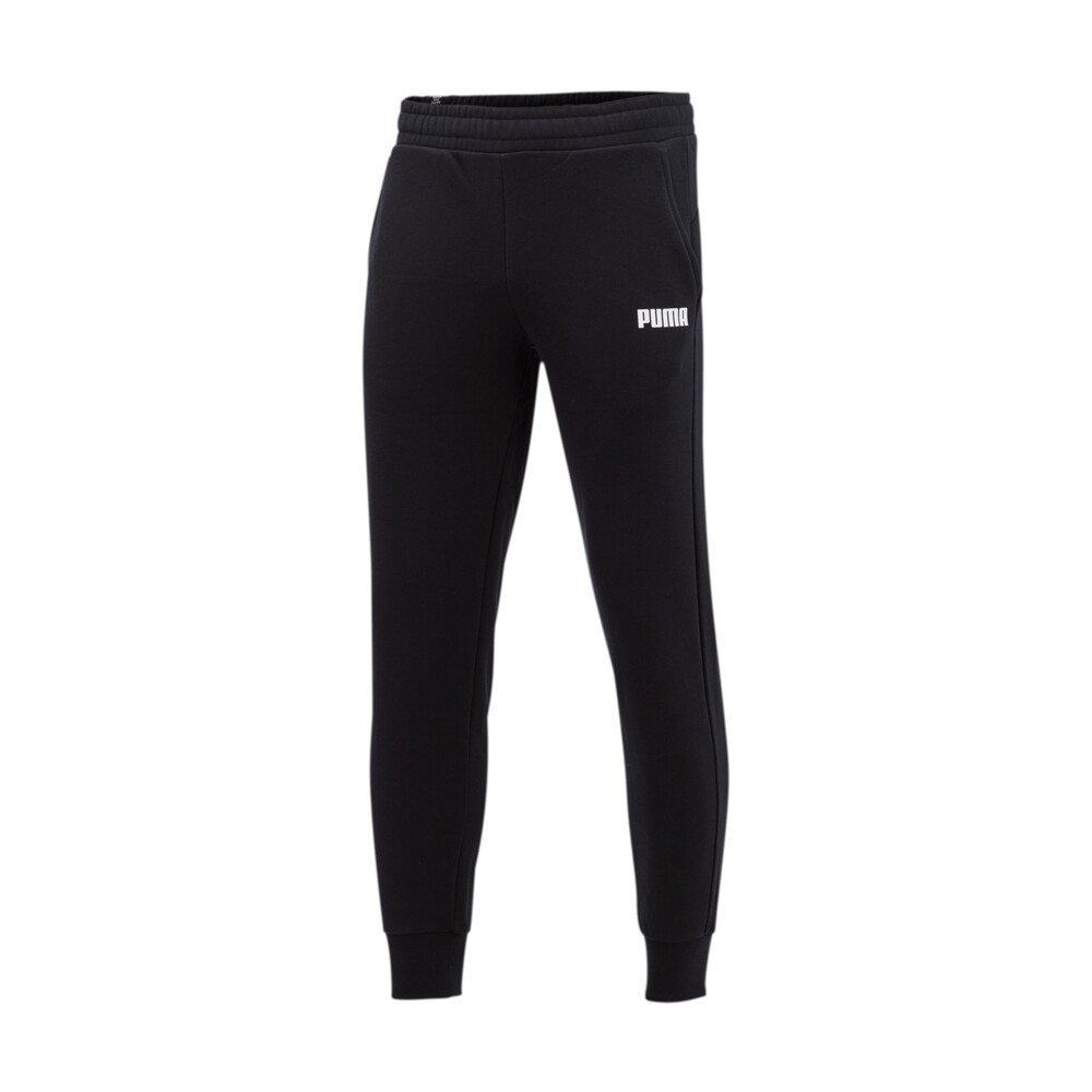 puma essentials black sweatpants