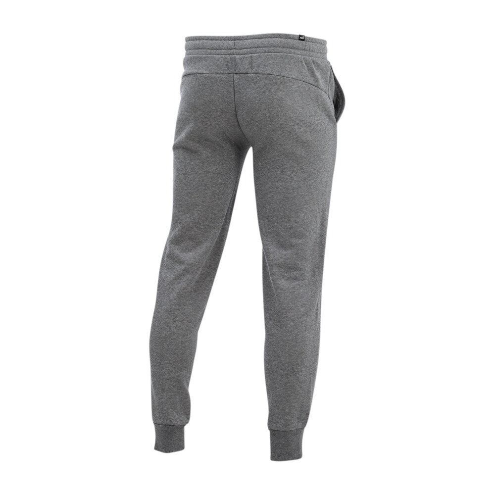 Essentials Men's Fleece Sweatpants | Gray - PUMA