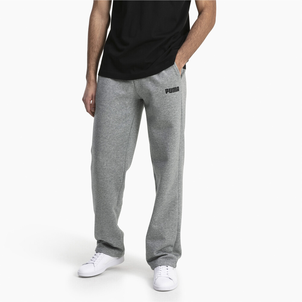 puma grey sweat pants