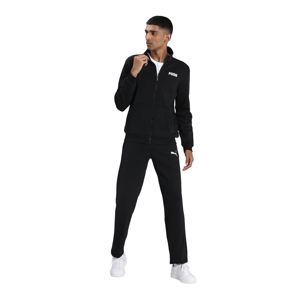 Essential Men's Track Jacket Black PUMA