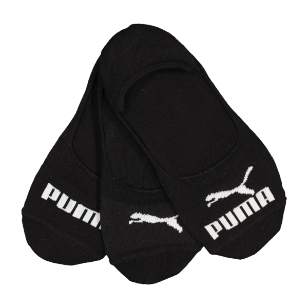 Unisex mesh invisible sock, Puma Black-Black-Black, large-ZAF