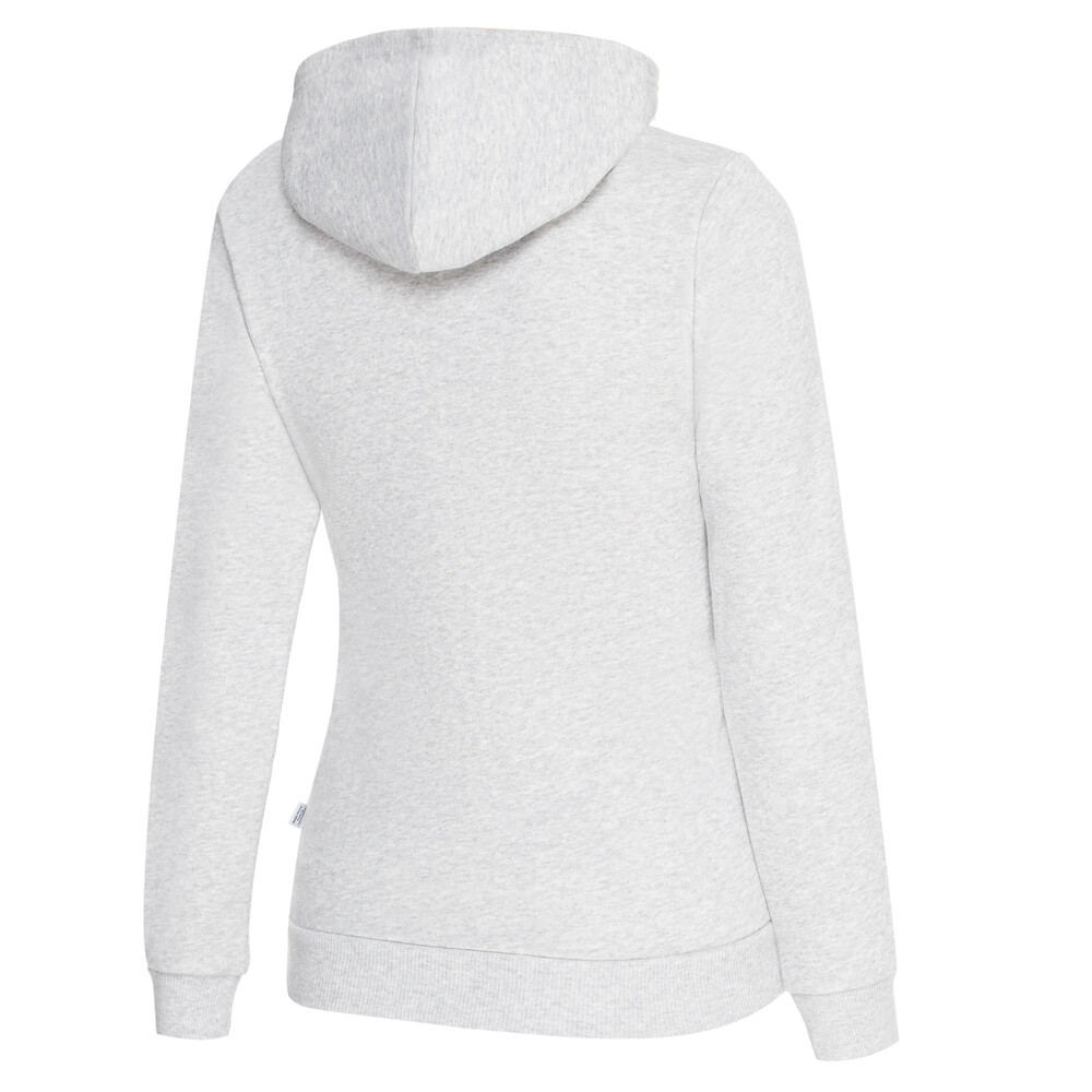 Essentials Fleece Girls' Hoodie | Gray - PUMA