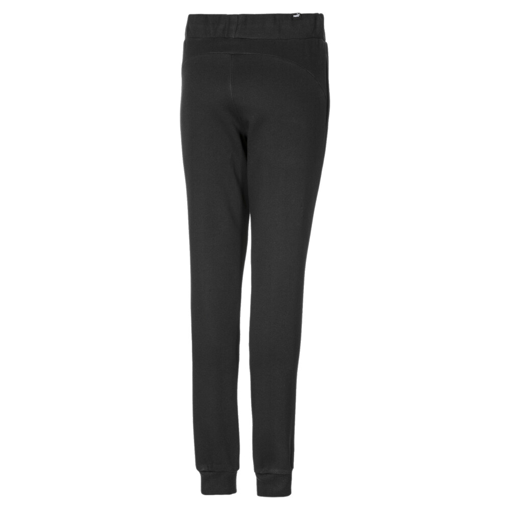 

PUMA - female - Штаны Essentials Cuffed Fleece Girls' Sweatpants – Cotton Black –, Черный