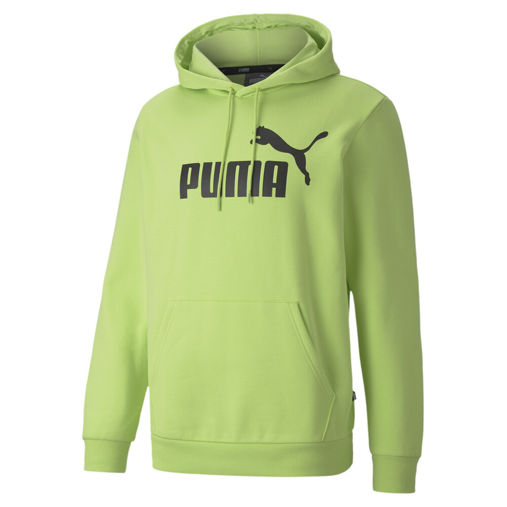 Fleece Men's Hoodie | Green - PUMA