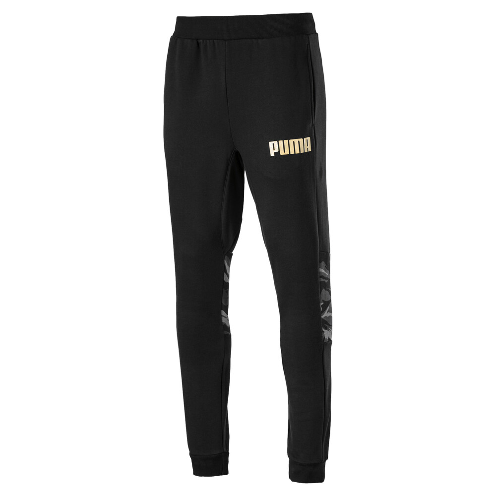 Men's Camo Sweatpants Black PUMA