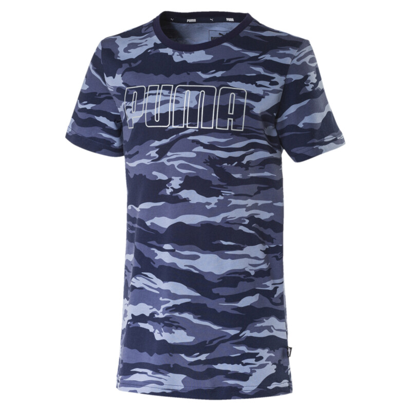 

PUMA Camo AOP Logo Boys' Tee
