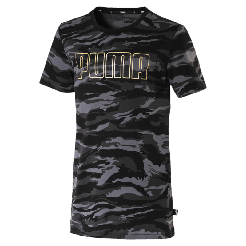 

PUMA Camo AOP Logo Boys' Tee