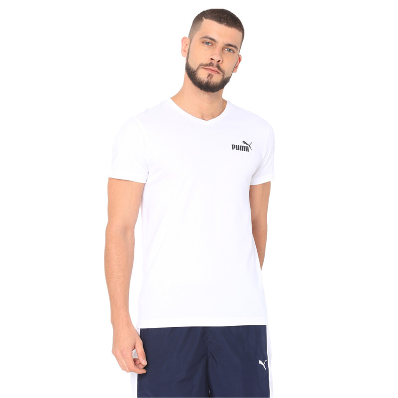 

Men's PUMA ESS+ V Neck Tee