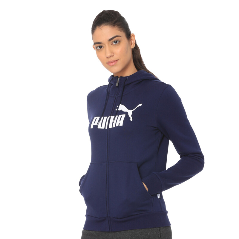 

Women's PUMA ESS Logo Hooded Jacket FL