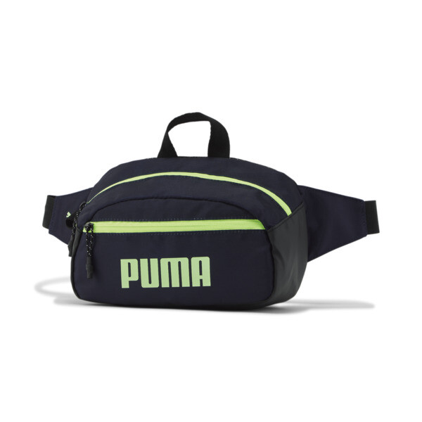Puma Adventure Waist Bag In Navy/green